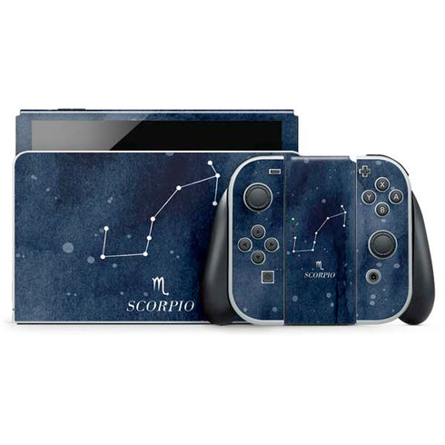 Scorpio Constellation Nintendo Skins